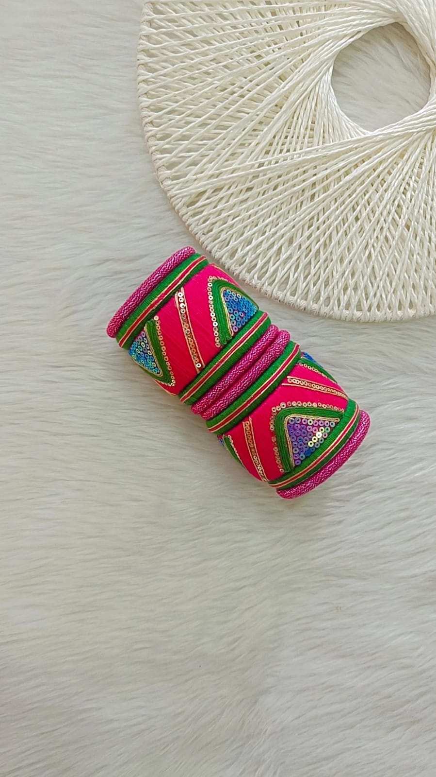 Mehfil Stripe Bangles